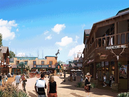 德萨斯牛仔小镇