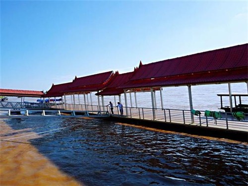 湄公河金三角地段风景01
