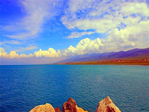 青海湖二郎剑景区
