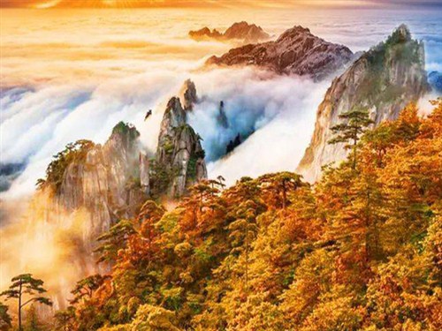 五彩黄山