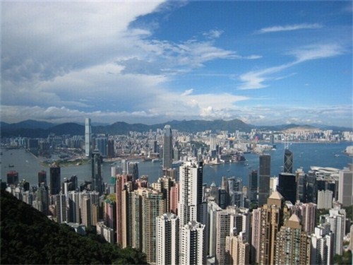 太平山俯瞰香港