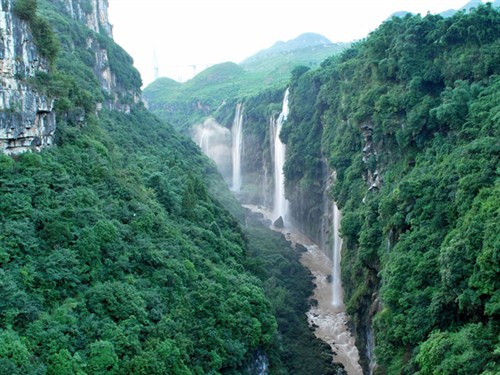 马岭河峡谷景区