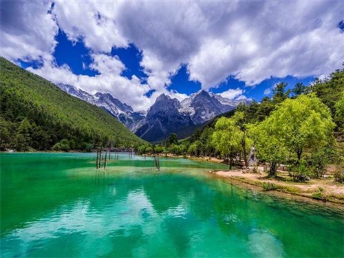 白水河、蓝月谷