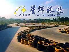 卡丁车模拟现场