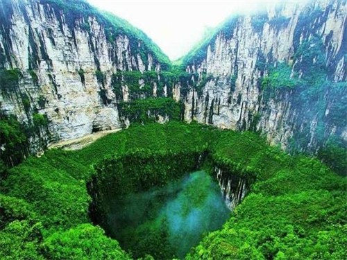 天坑三硚景区2